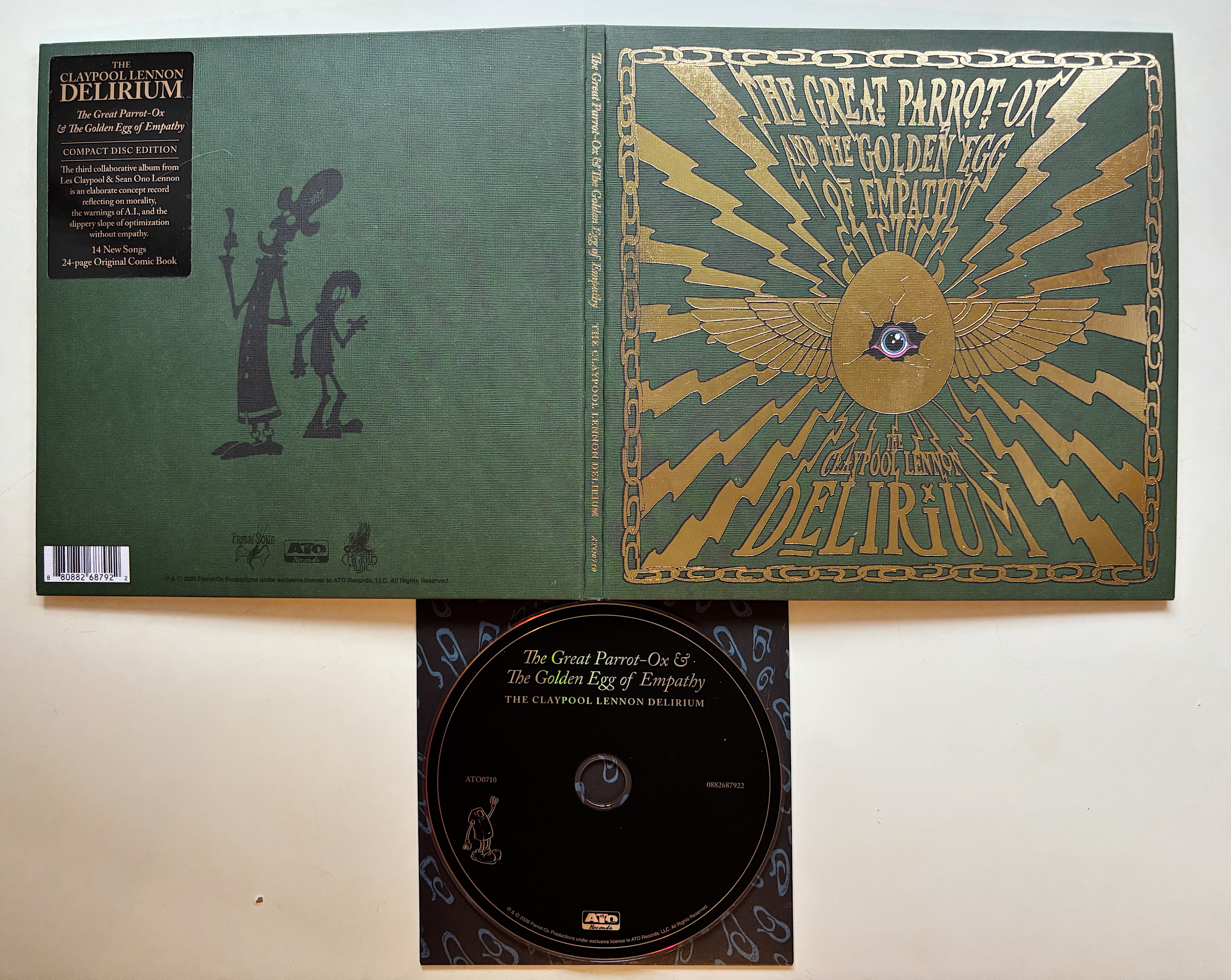 „The Great Parrot-Ox and the Golden Egg of Empathy” – The Claypool Lennon Delirium