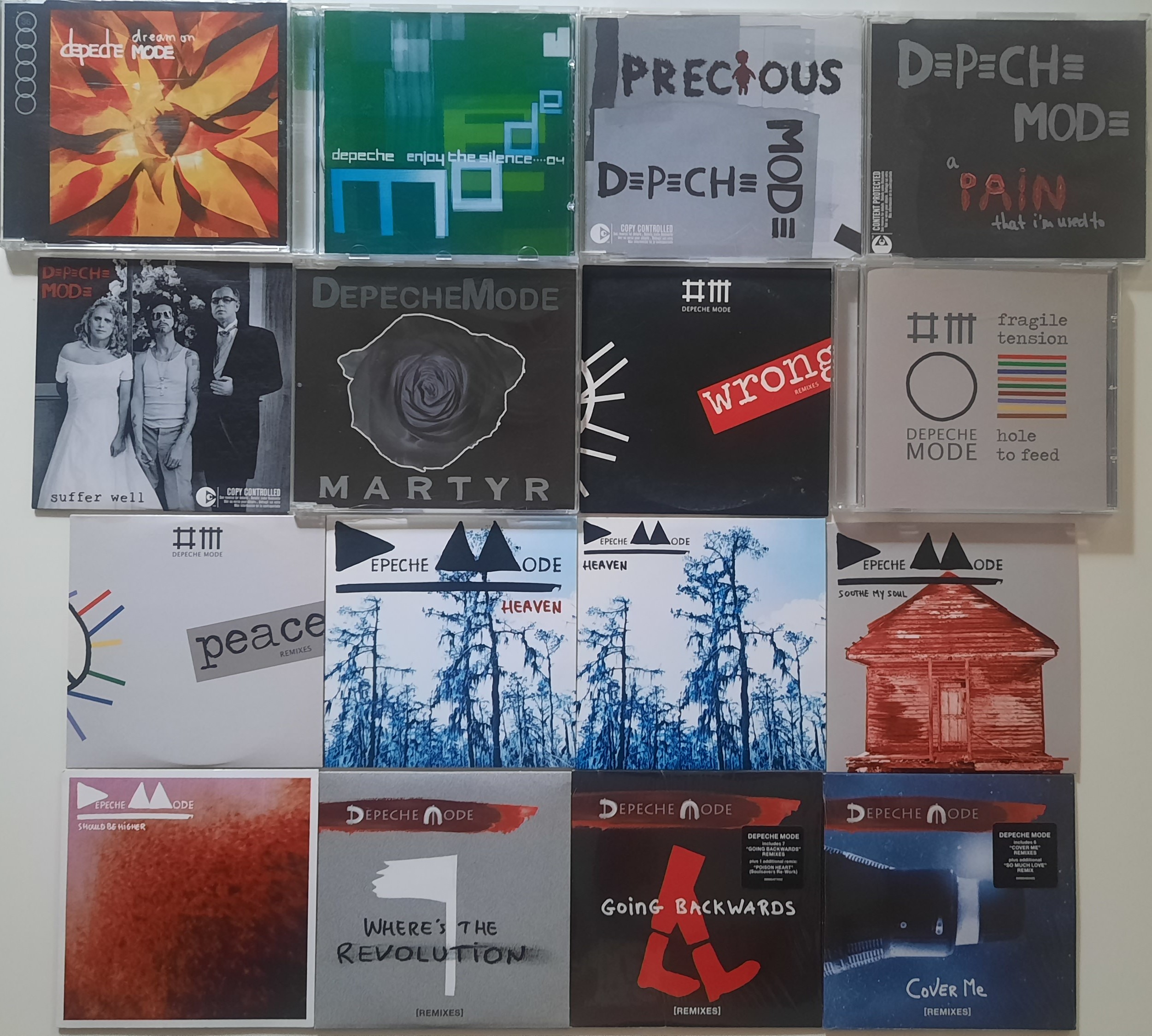 Single CD Depeche Mode po roku 2000