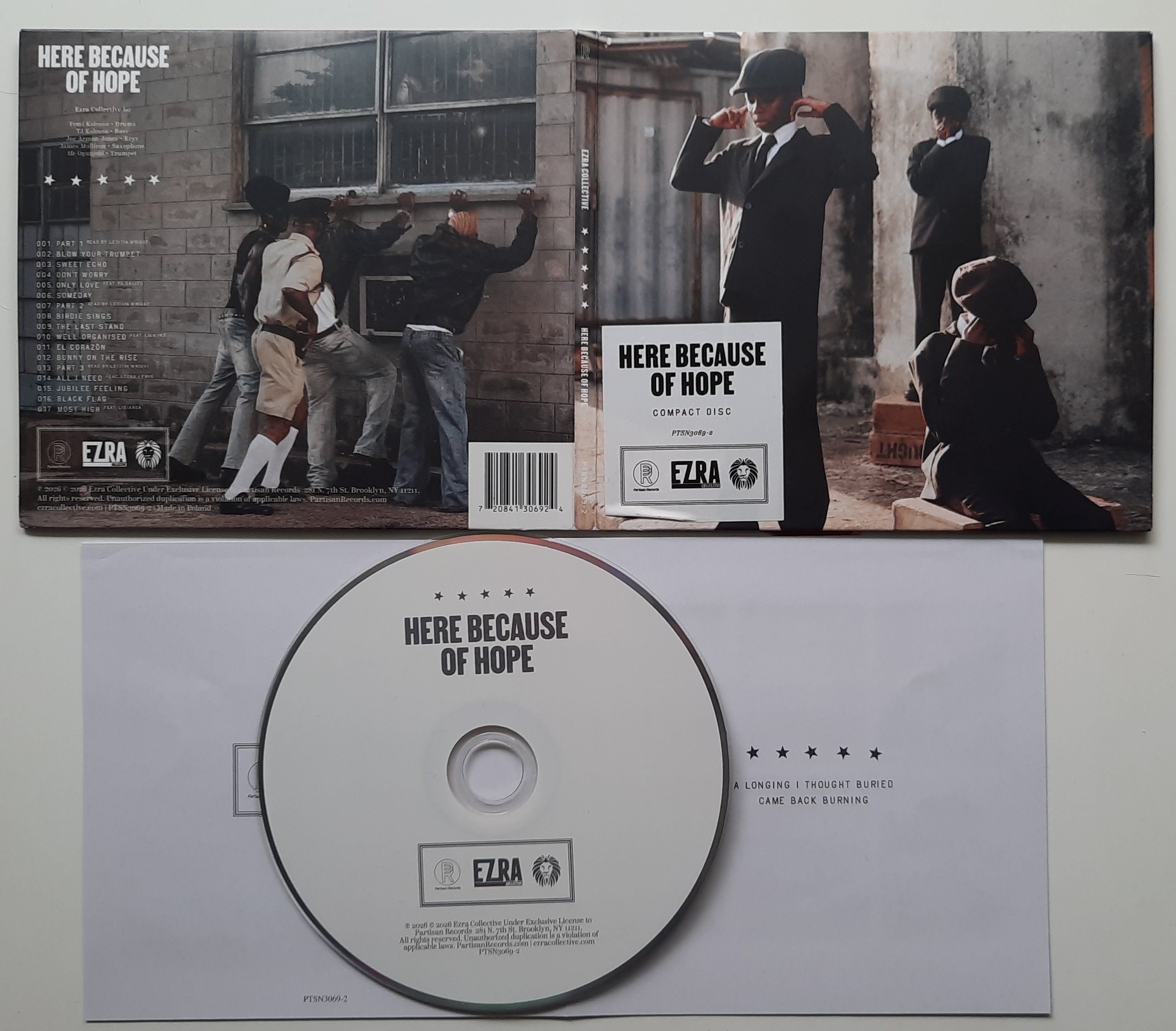 „Here Because of Hope” – Ezra Collective