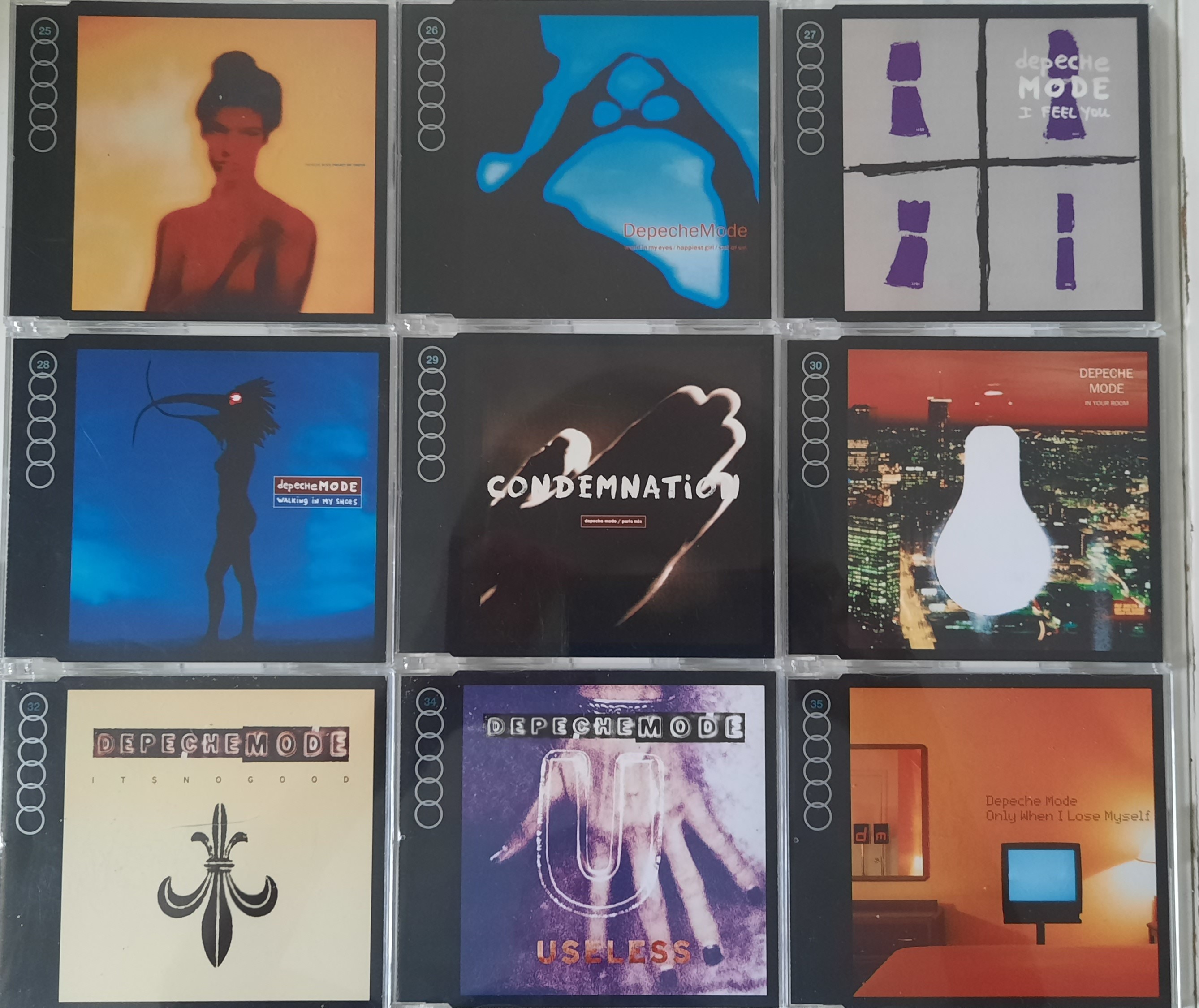 Single Depeche Mode lata 90. 