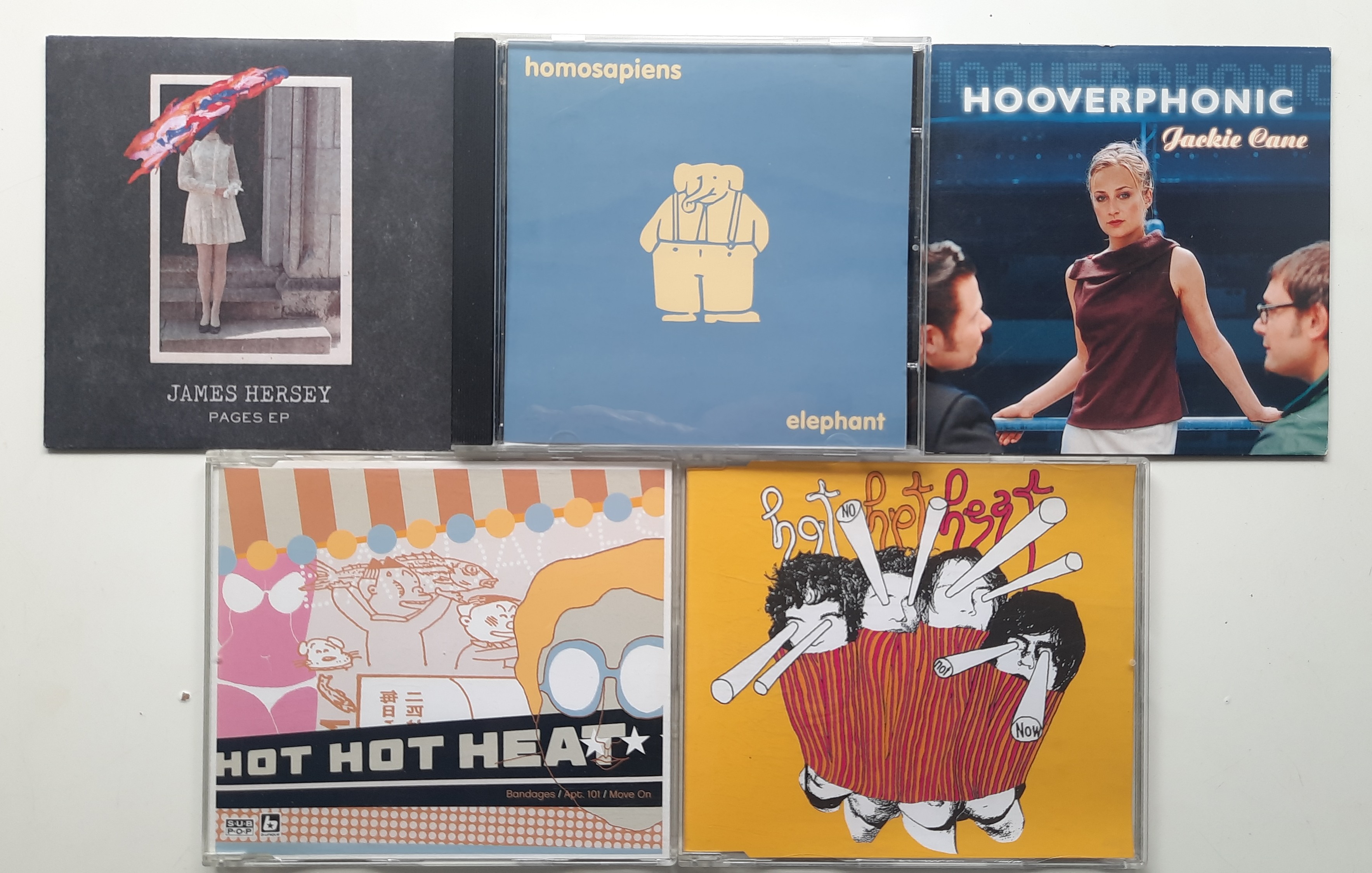 Single CD na literę H