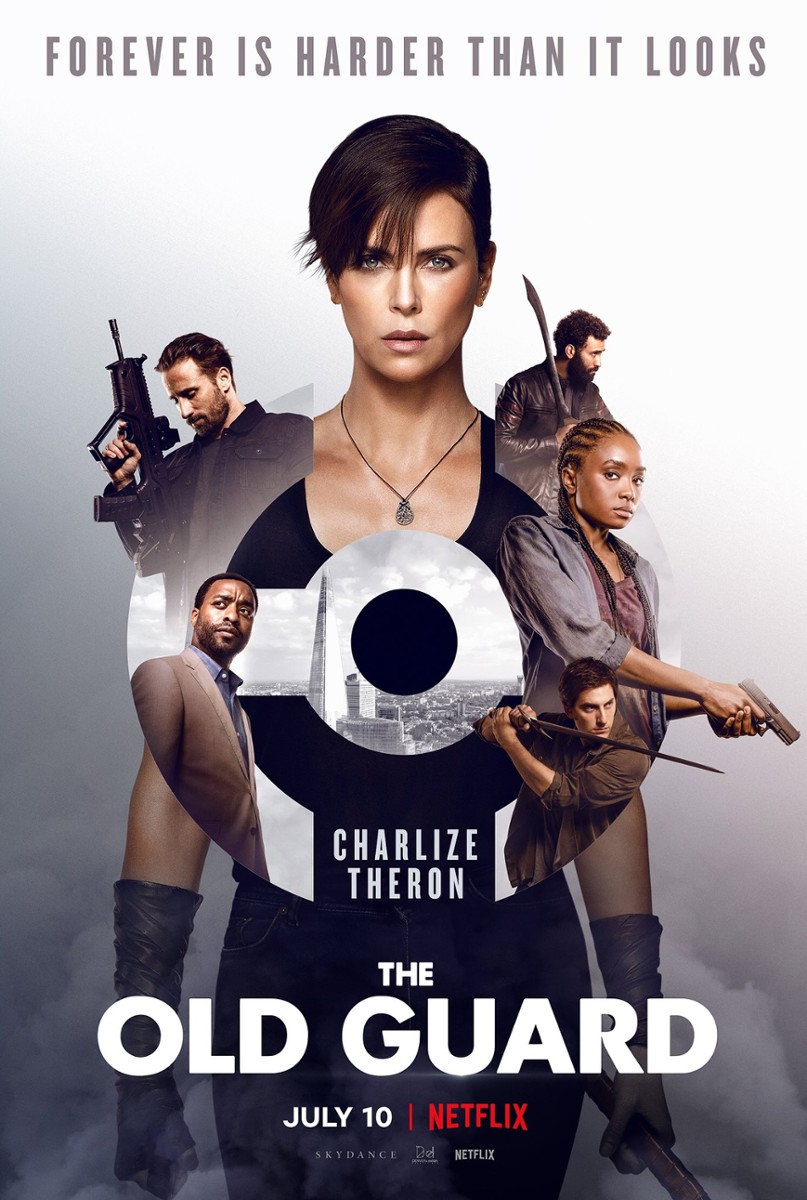 Charlize Theron na plakacie widowiska 