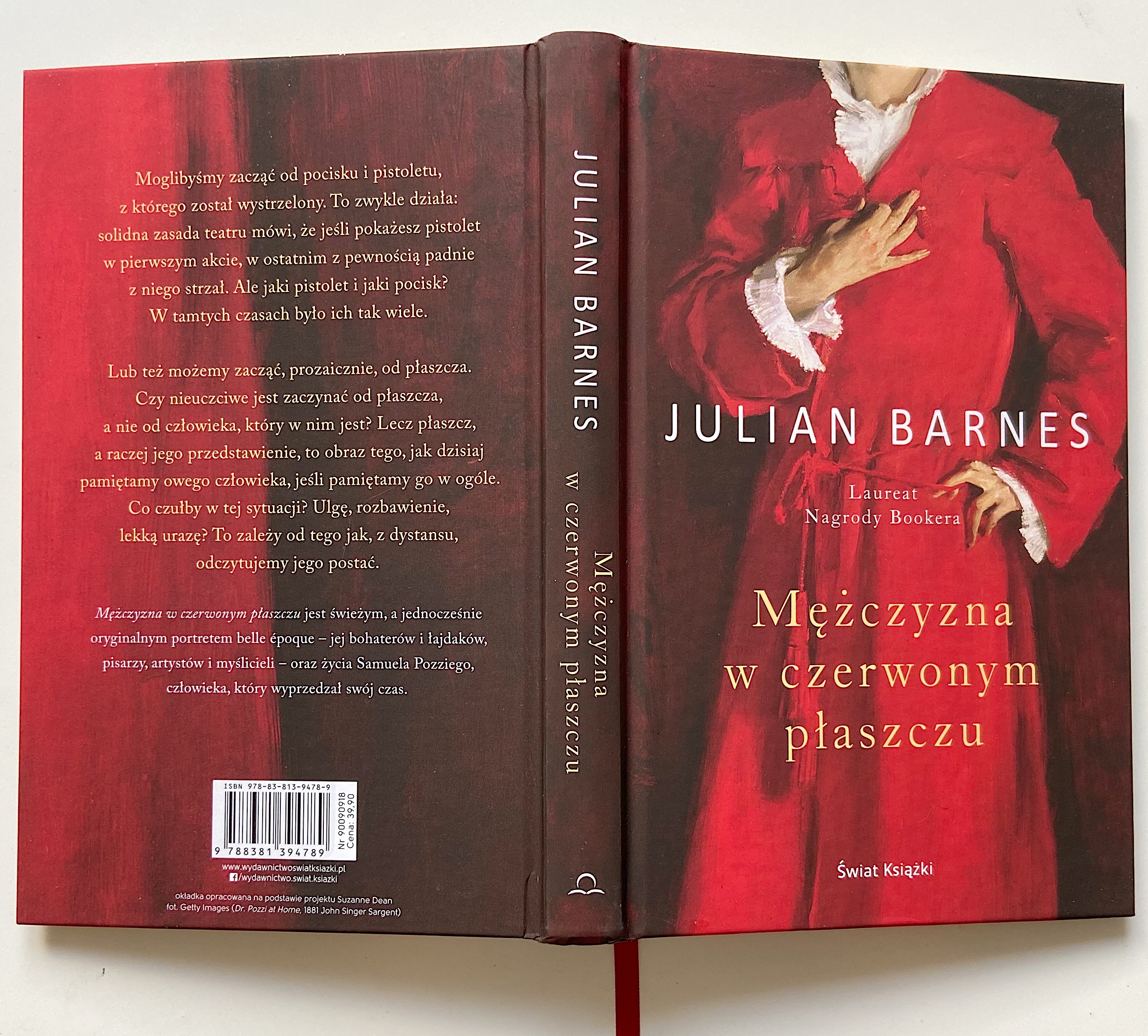 „Mężczyzna w czerwonym płaszczu” – Julian Barnes