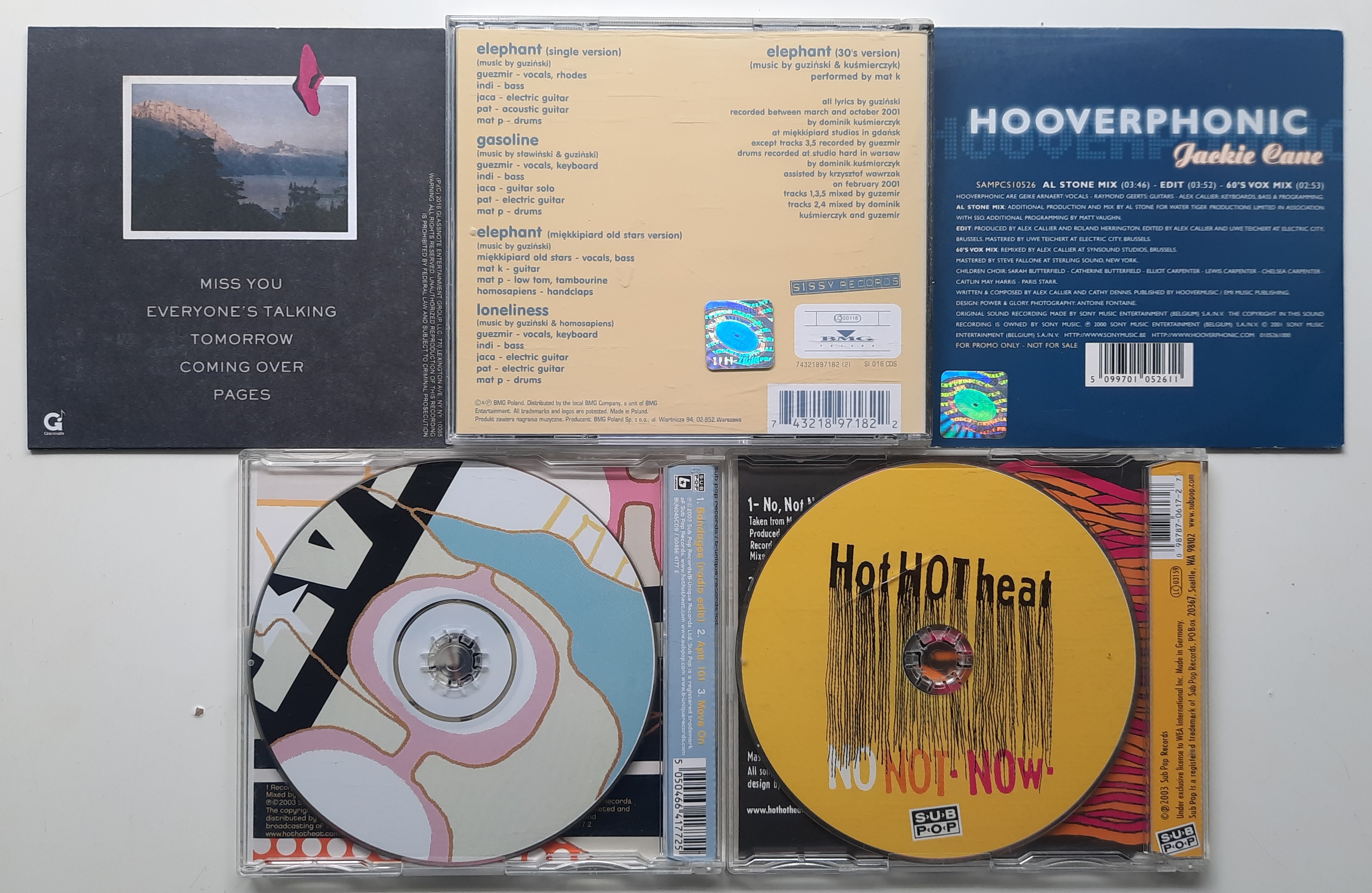 Single CD na literę H